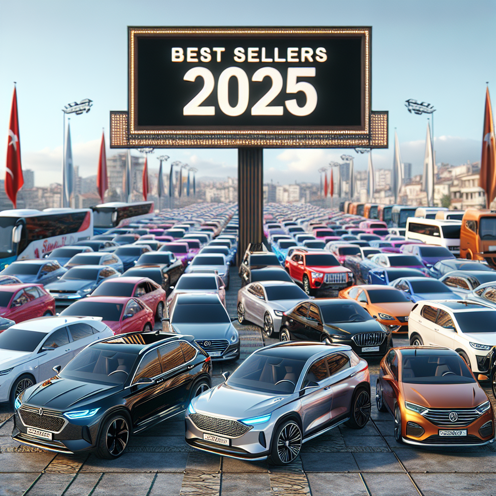 Türkiye'de en çok satan Otomobil Modelleri ve Markalar 2025